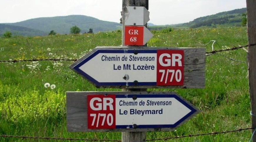 Les étapes du chemin de Stevenson - GR70