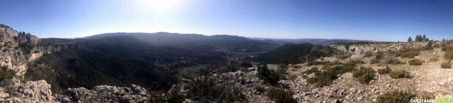 Occitanie-rando - Randonnée pédestre - Causse du Larzac - Le cirque du bout du monde à Gourgas