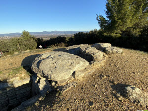 Occitanie-rando - Randonnée - Hérault - Le dolmen du Gallardet - Le Pouget