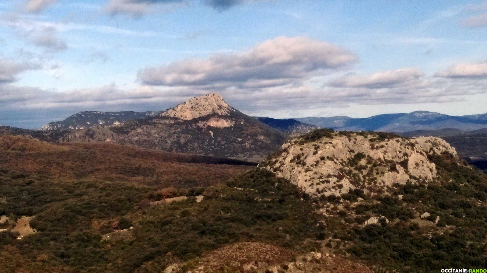 Occitanie-rando - Randonnée - Hérault - Caroux - Piste de la Ruffe - Cabrières - Draille des Crozes