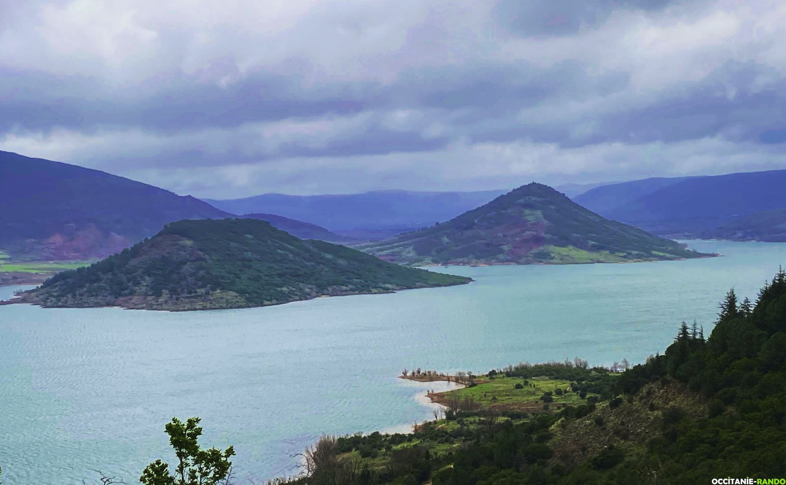 Occitanie-rando - Randonnée - Hérault - Les Vailhés - Pradines - Les rives du Salagou