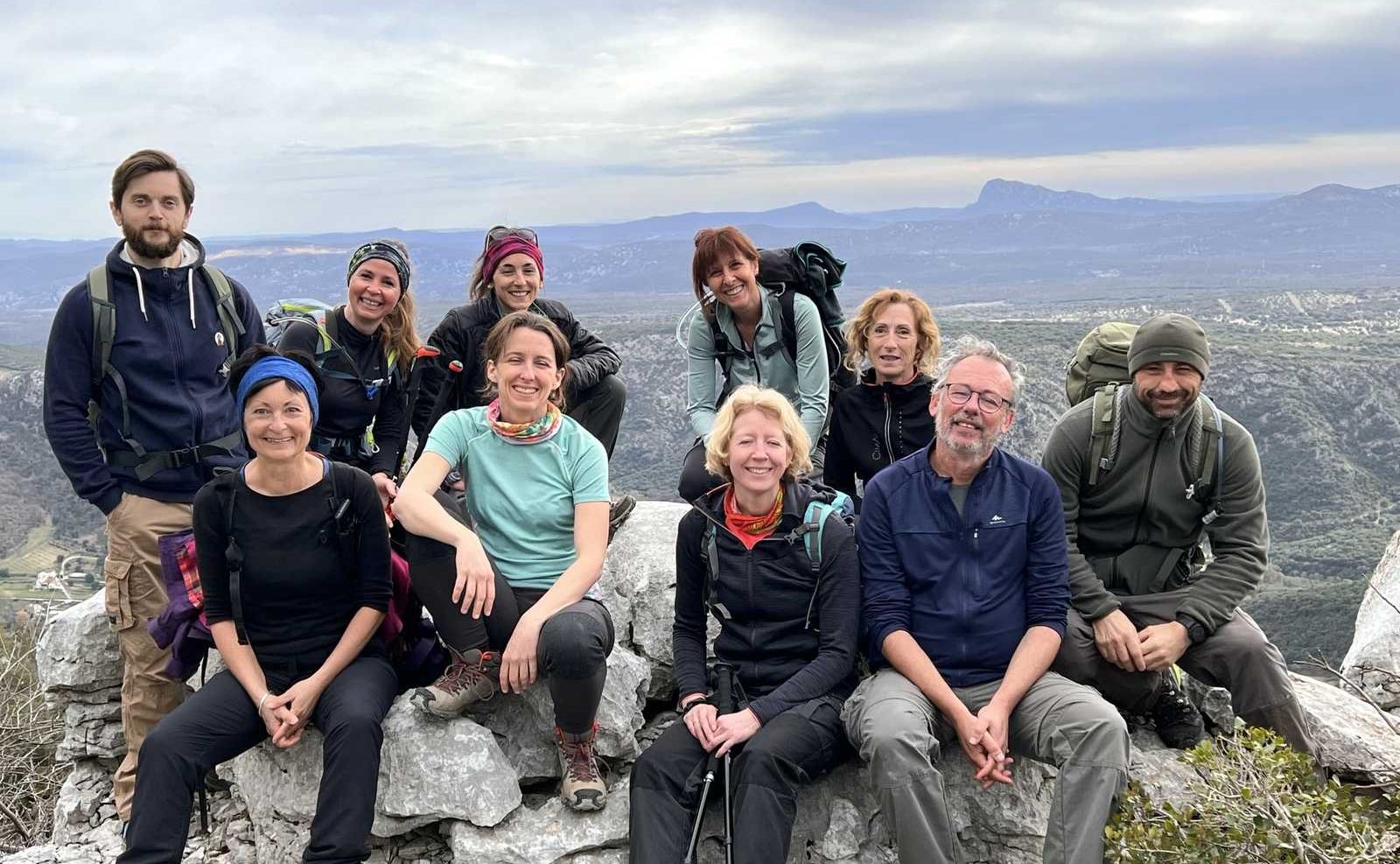 Le massif de la Séranne et la source de la Buèges