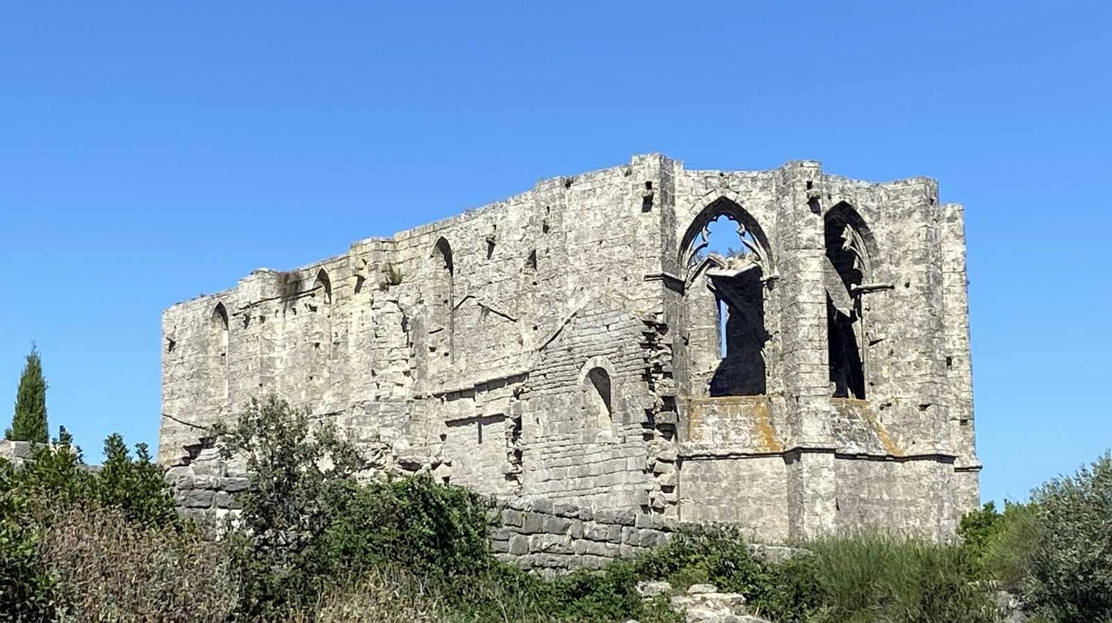 L'abbaye Saint-Félix de Monceau à Gigean