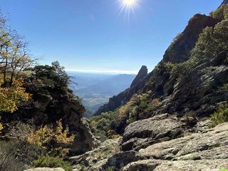 Occitanie - Trekking - Hérault- Caroux - Saint-Martin-de-l'Arçon - Piste des Aiguilles - Col de Bartouyre - Gorges d'Héric - Font-Salesse - Rieutord