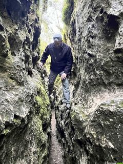 Les failles de Canalettes, l'arche et les grottes du plateau du Larzac