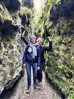 Les failles de Canalettes, l'arche et les grottes du plateau du Larzac