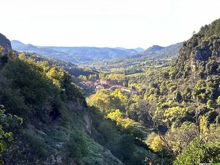 De Pégairolles-de-l'Escalette vers Les falaises de l'Escalette et le causse du Larzac