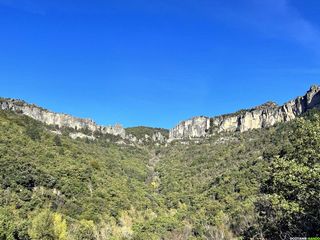 De Pégairolles-de-l'Escalette vers Les falaises de l'Escalette et le causse du Larzac