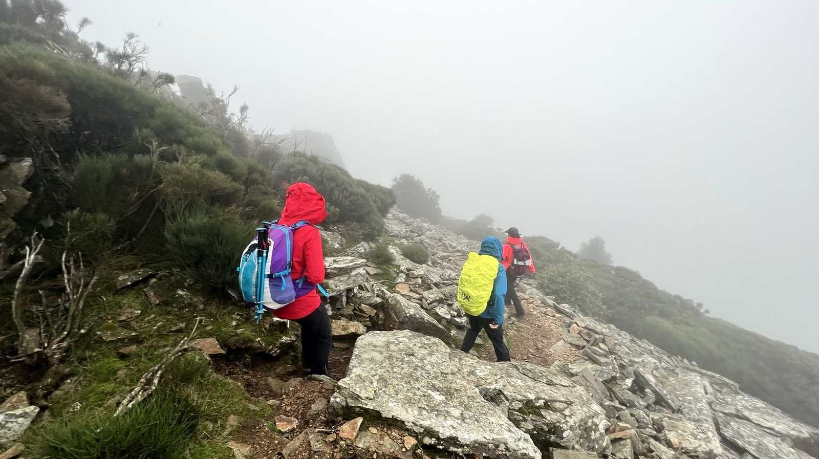 Randonnée sportive sur le massif du Caroux