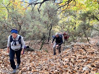 Trekking dans les gorges d'Héric entre Bardou et Héric