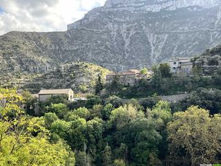 Le cirque de Navacelles, entre le causse du Blandas au nord et le causse du Larzac au sud