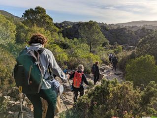 Entre le mont Liausson et le cirque de Mourèze Entre le mont Liausson et le cirque de Mourèze
