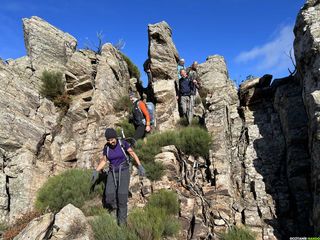 Randonnée sportive sur le massif de l’Espinouse à l'assaut de l'arête de Razigade