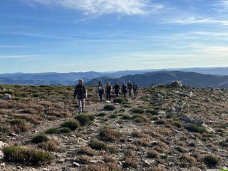 La chapelle de Saint-Eutrope sur le massif de l'Espinouse en version trekking