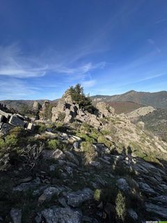 La chapelle de Saint-Eutrope sur le massif de l'Espinouse en version trekking