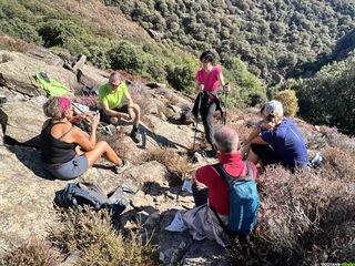 Belle rando sur le sentier des Banissous dans le Haut-Languedoc pour démarrer la saison