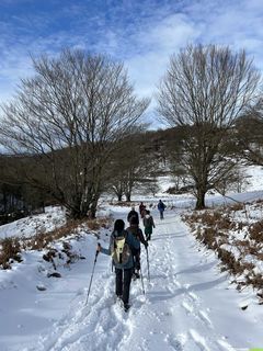 De l’Orb à l’Escandorgue sous la neige