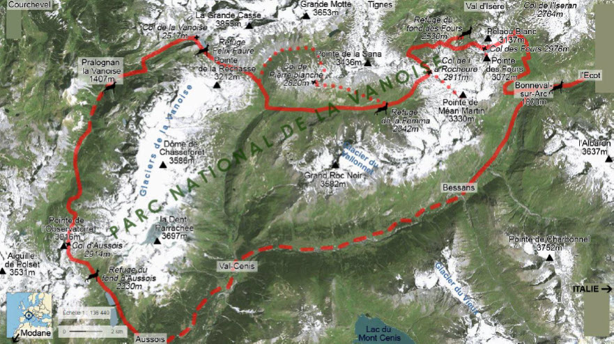 Tour des glaciers de la Vanoise entre lacs et cols - 8 jours - Bivouac Trek Tour des glaciers de la Vanoise entre lacs et cols - 8 jours - Bivouac Trek