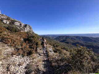 Randonnée Montpeyroux – Mont Saint-Baudille - massif de la Séranne