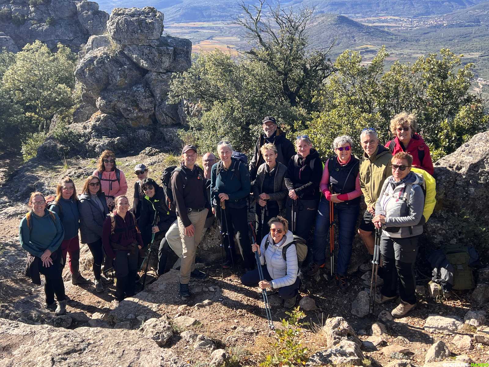 Randonnée au Roc des Deux Vierges depuis Saint-Saturnin-de-Lucian