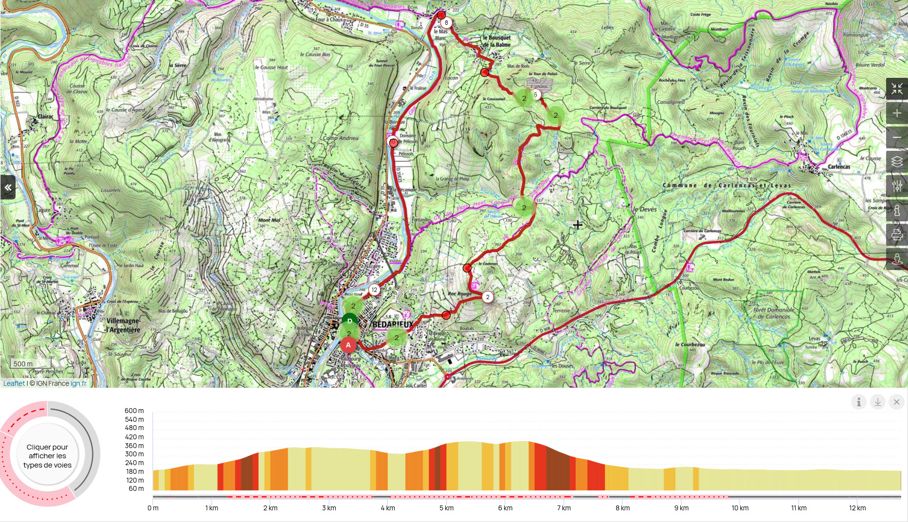 Occitanie-rando - Randonnée pédestre - Hérault - Haut-Languedoc - Bédarieux - Les balcons de l'Orb Occitanie-rando - Randonnée pédestre - Hérault - Haut-Languedoc - Bédarieux - Les balcons de l'Orb