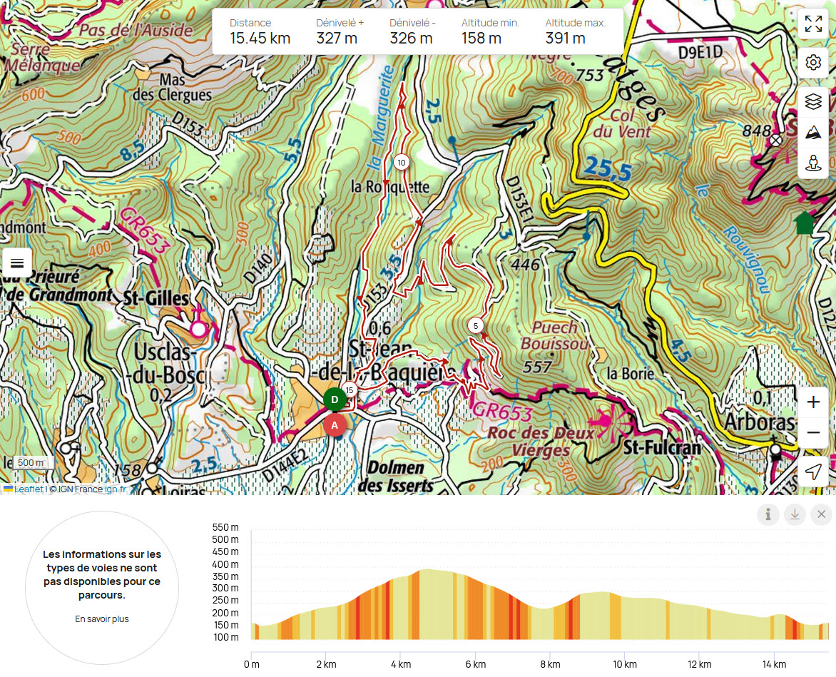 Occitanie-rando - Randonnée pédestre - Hérault - Saint-Jean-de-la-Blaquière - Bois de Latude
