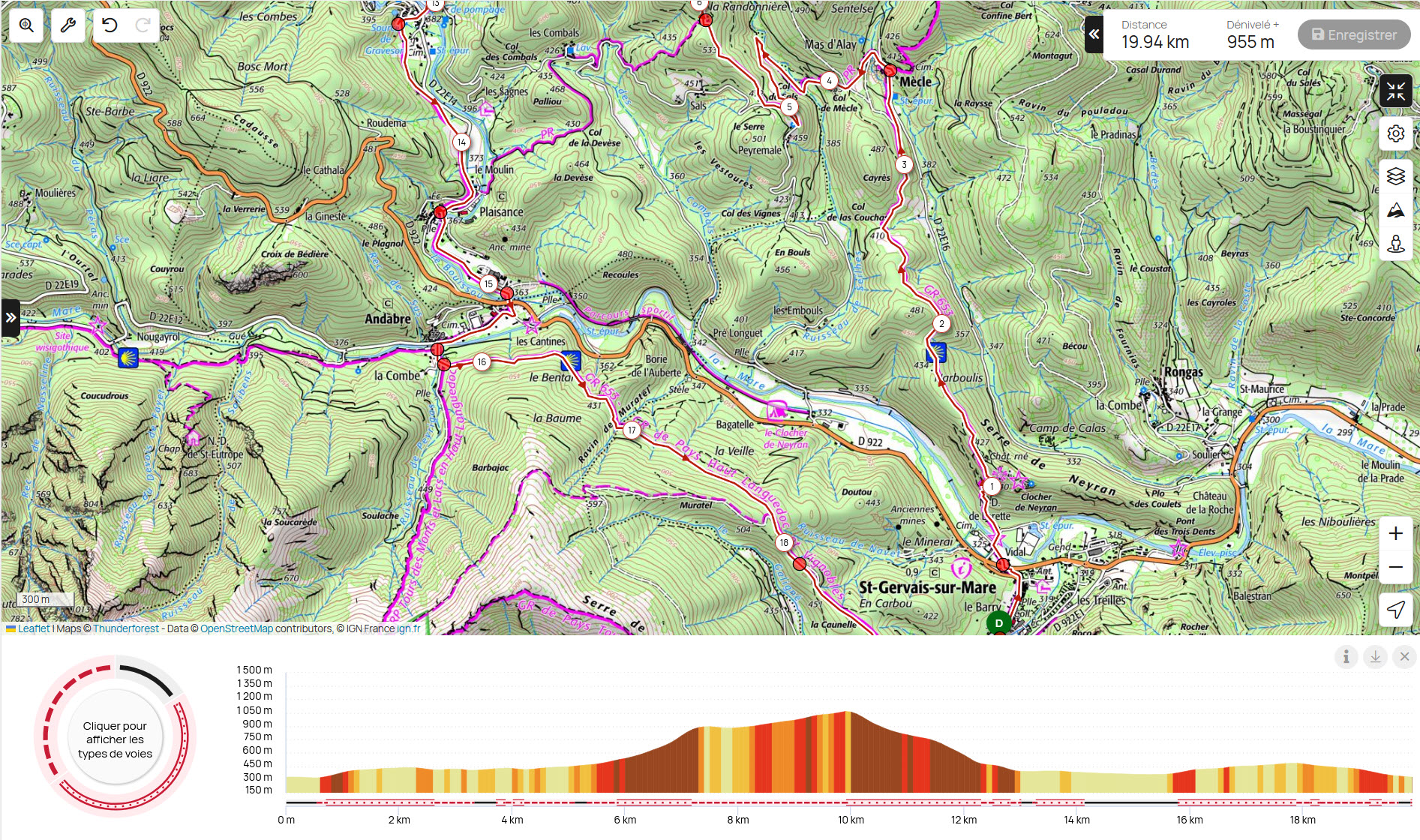 Occitanie-rando - Trekking - Hérault - Croix de Marcou - Saint-Gervais-sur-Mare - Espinouse - GR de Pays Occitanie-rando - Trekking - Hérault - Croix de Marcou - Saint-Gervais-sur-Mare - Espinouse - GR de Pays
