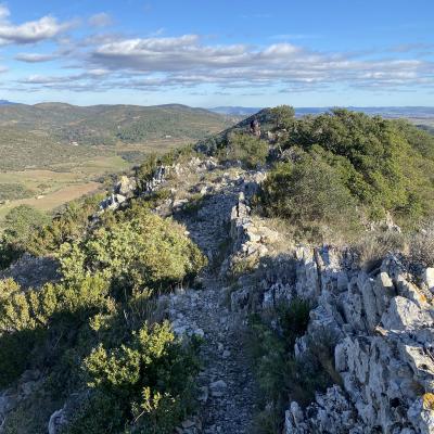Occitanie Rando Randonnee Herault Cabrieres Draille Crozes Prieure Tiberet 38