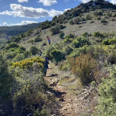 Occitanie Rando Randonnee Herault Cabrieres Draille Crozes Prieure Tiberet 40