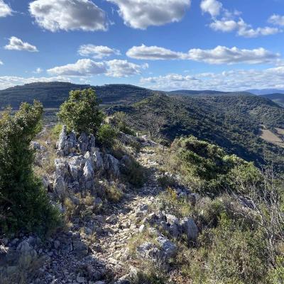 Occitanie Rando Randonnee Herault Cabrieres Draille Crozes Prieure Tiberet 42