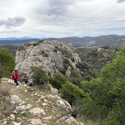 Occitanie Rando Randonnee Herault Cabrieres Draille Crozes Prieure Tiberet 44
