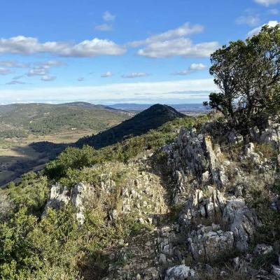 Occitanie Rando Randonnee Herault Cabrieres Draille Crozes Prieure Tiberet 55