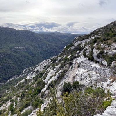 Occitanie Rando Trekking Herault Pegairolles Bueges Massif Seranne 13