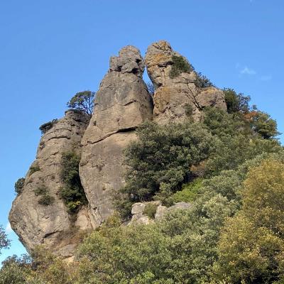 Occitanie Rando Randonnee Herault Saint Saturnin De Lucian Roc Deux Vierges 15