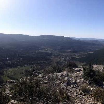 Occitanie Rando Randonnee Herault Gourgas Bout Du Monde Causse Larzac Grotte Vire 01