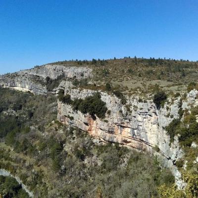 Occitanie Rando Randonnee Herault Gourgas Bout Du Monde Causse Larzac Grotte Vire 03