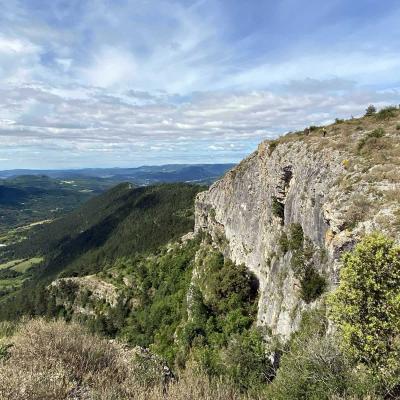 Occitanie Rando Randonnee Herault Gourgas Bout Du Monde Causse Larzac Grotte Vire 11