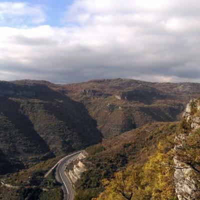 Occitanie Rando Randonnee Herault Pas Escalette Falaises Pegairolles Escalette 84