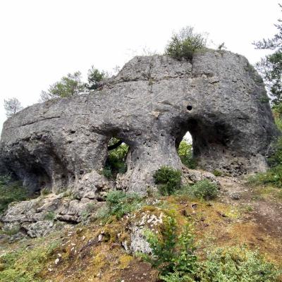 Occitanie Rando Randonnee Aveyron Nant Failles Canalettes 29