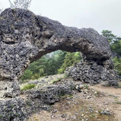 Occitanie Rando Randonnee Aveyron Nant Failles Canalettes 40