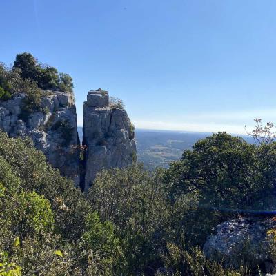 Occitanie Rando Randonnee Herault Valflaunes Falaises Hortus Pic Saint Loup 12