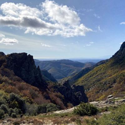 Occitanie Rando Trekking Caroux Colombieres Piste Buffe Les Seilhols Arrete La Fage 03