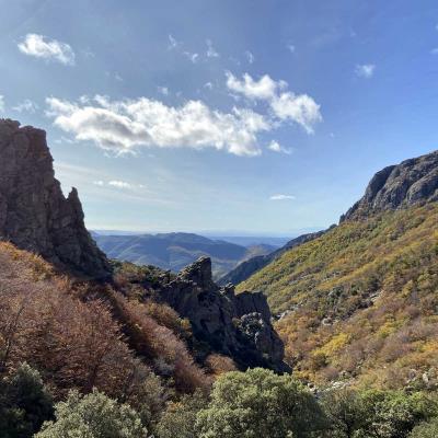 Occitanie Rando Trekking Caroux Colombieres Piste Buffe Les Seilhols Arrete La Fage 04