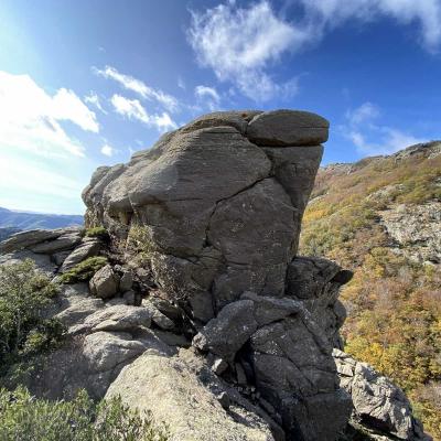 Occitanie Rando Trekking Caroux Colombieres Piste Buffe Les Seilhols Arrete La Fage 08