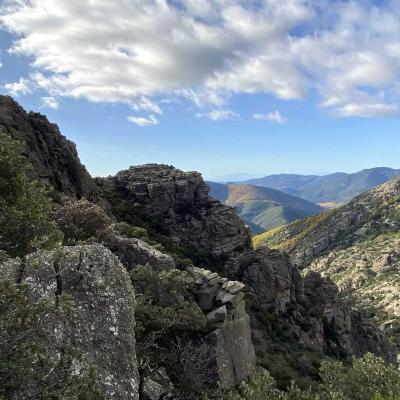 Occitanie Rando Trekking Caroux Colombieres Piste Buffe Les Seilhols Arrete La Fage 20