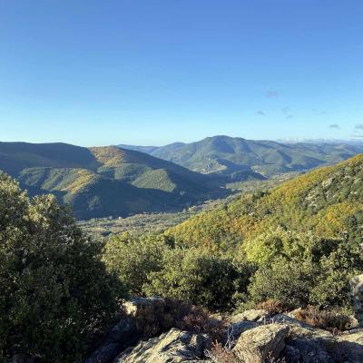 Occitanie Rando Trekking Caroux Colombieres Piste Buffe Les Seilhols Arrete La Fage 33