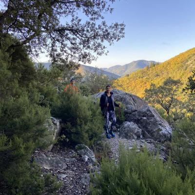 Occitanie Rando Trekking Caroux Colombieres Piste Buffe Les Seilhols Arrete La Fage 42