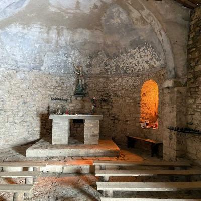 Occitanie Rando Trekking Herault Les Aires Chapelle Saint Michel De Mourcairol 13