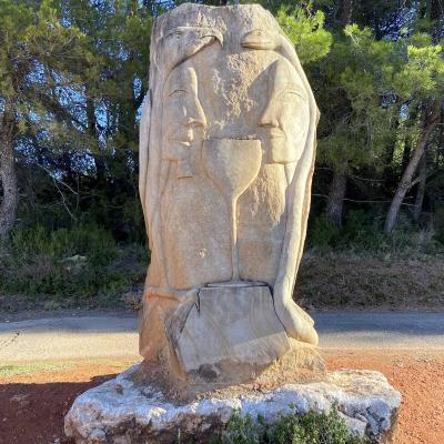 Occitanie Rando Randonnee Montagnac Art Nature Sculptures Vallee Herault 09