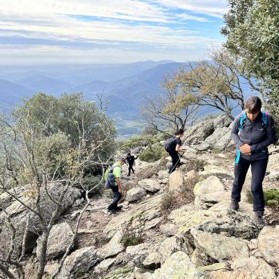 Occitanie Rando Trekking Saint Martin De Larcon Roc Caroux Aiguilles Viallat 47